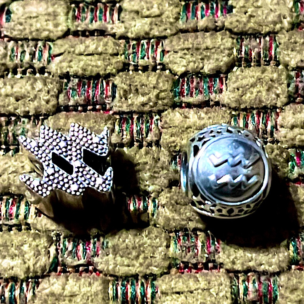 2 Authentic Aquarius Pandora Charms.